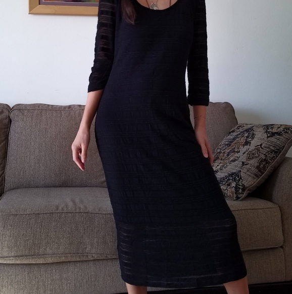 column midi dress